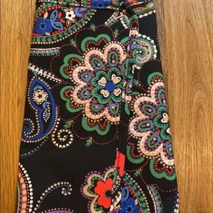 Vera Bradley make-up brush bag